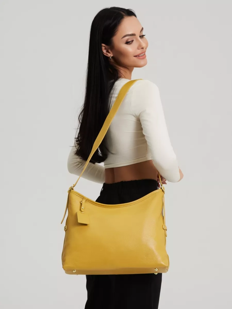 Сумка женская шоппер Paul Rayner yellow 8214