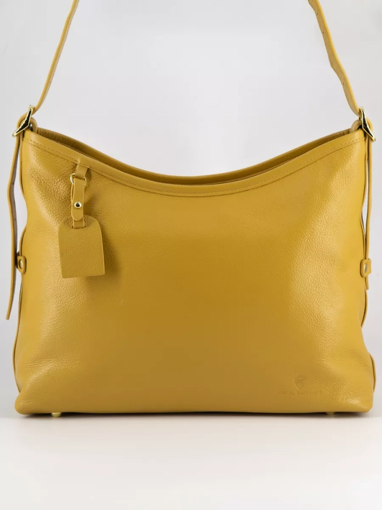 Сумка женская шоппер Paul Rayner yellow 8214