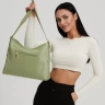 Сумка женская шоппер Paul Rayner green 8214