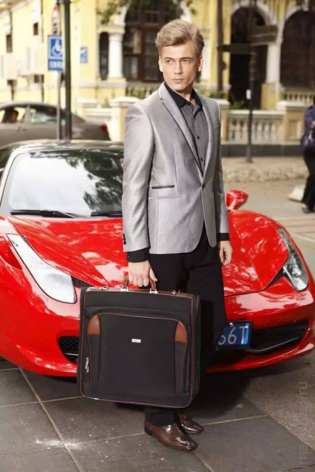 Портплед дорожный черный HELEN SHIRLEY 680071S