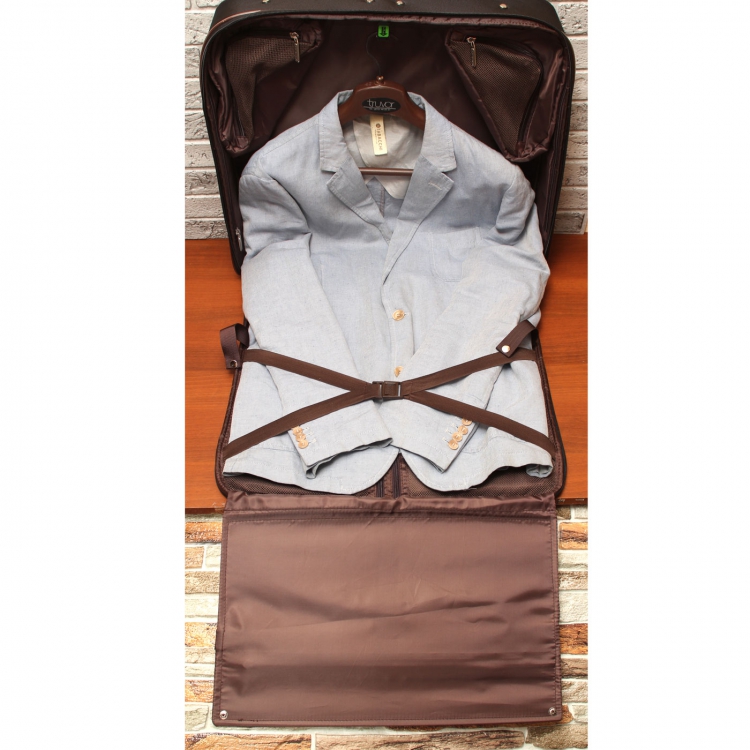 Портплед дорожный черный HELEN SHIRLEY