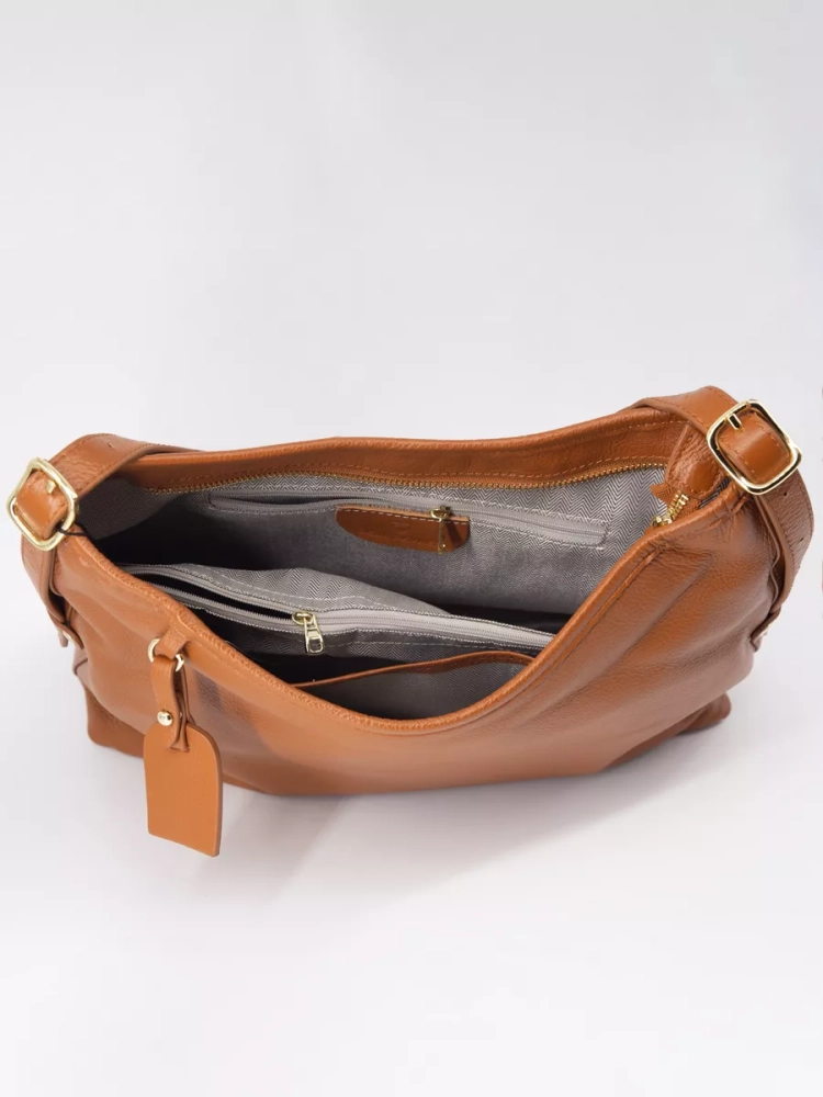 Сумка женская шоппер Paul Rayner brown 8214