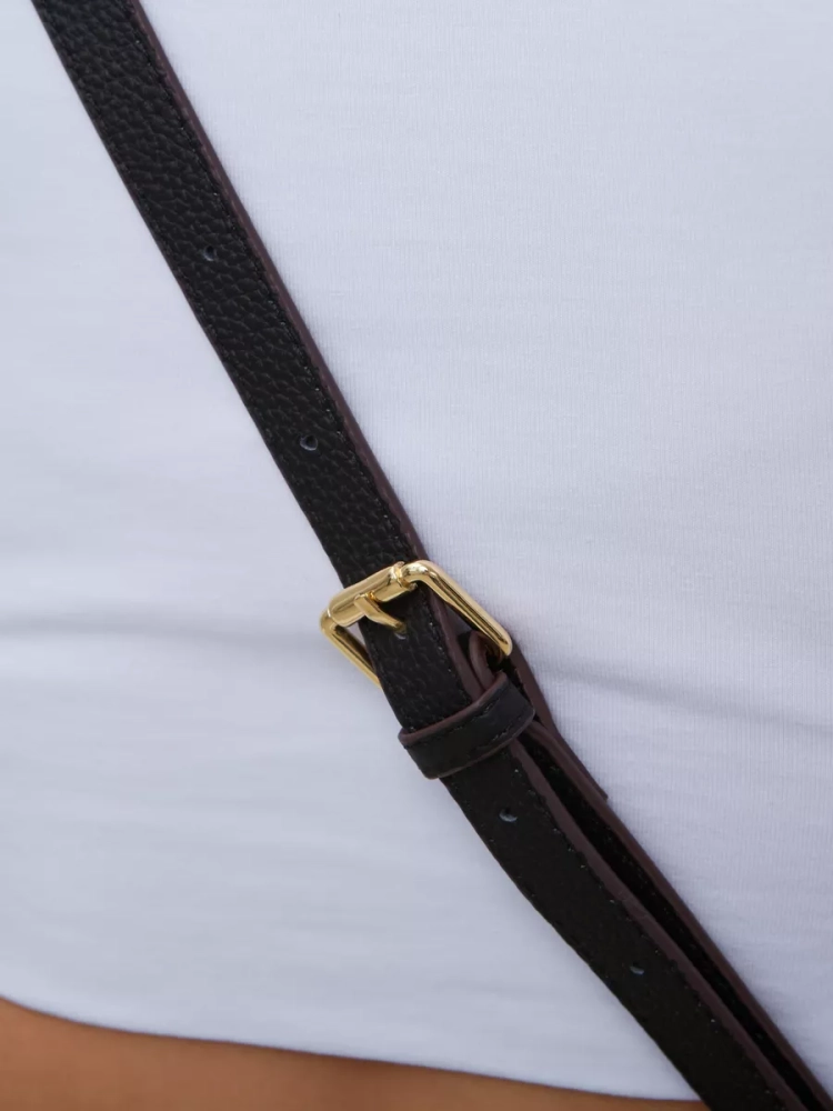 Женская кожаная сумка Paul Rayner black 6333