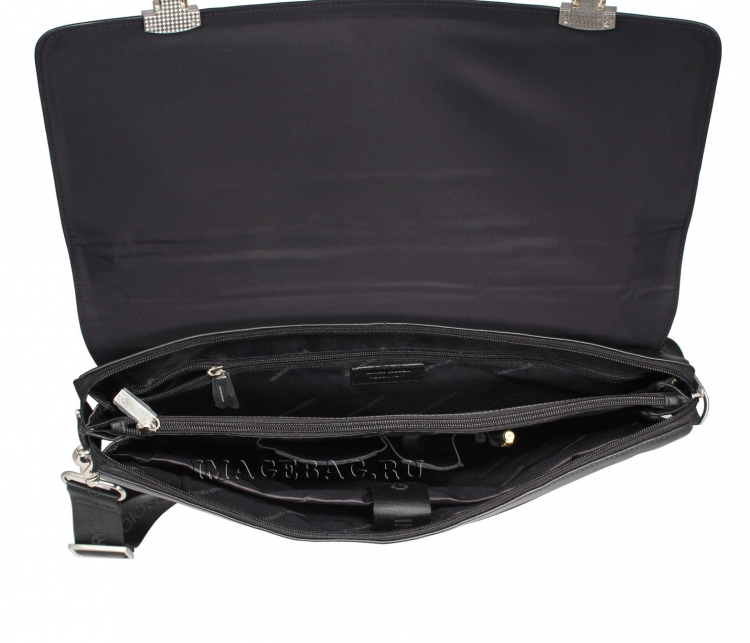 Элегантный мужской кожаный портфель Giorgio Armani 5000-1.2