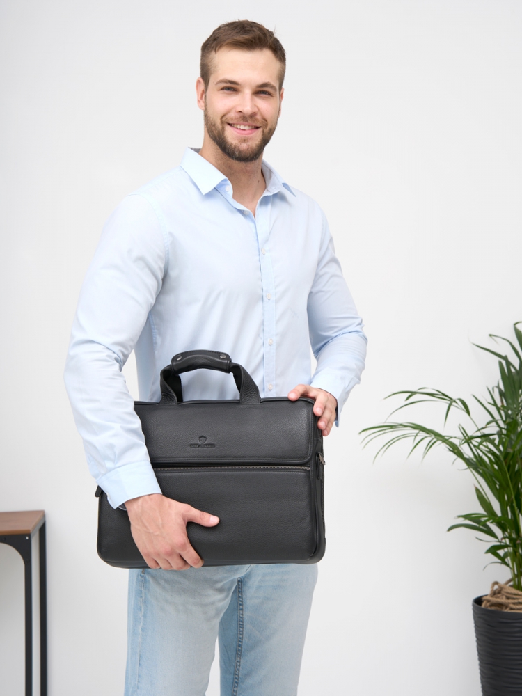 Деловая мужская сумка для ноутбука Paul Rayner 1945010-1