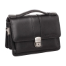 Барсетка мужская из натуральной кожи Alford Black
