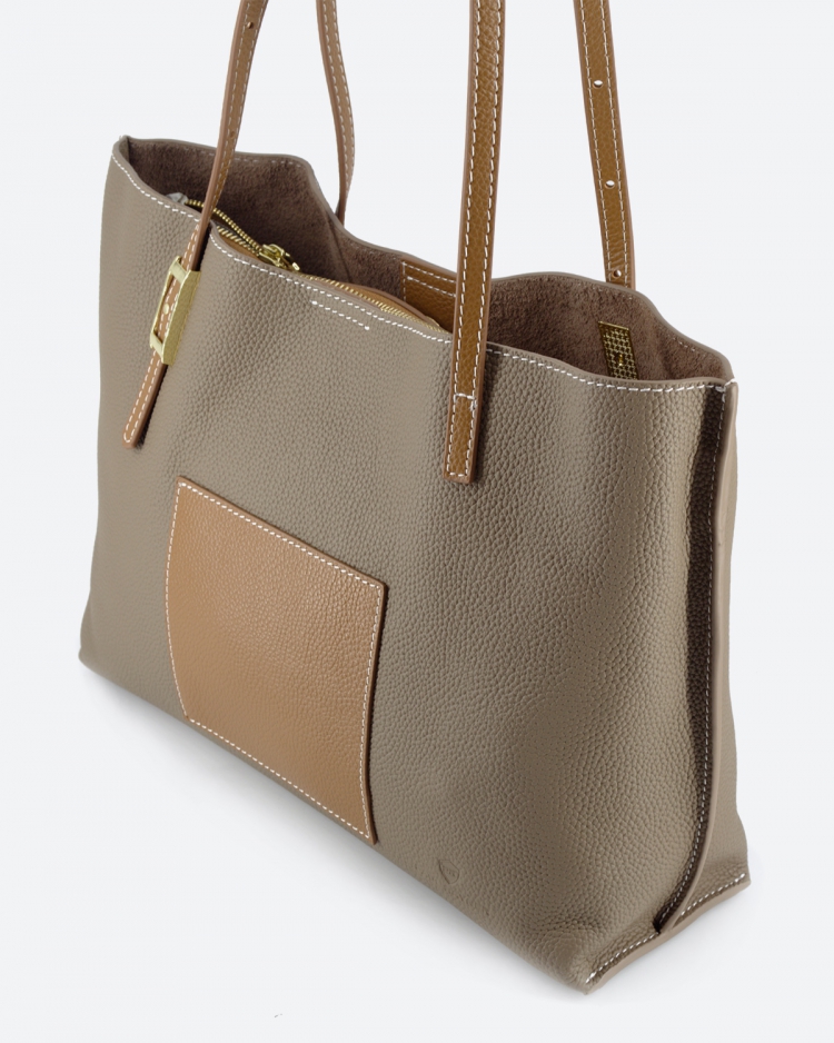 Женская сумка шоппер Paul Rayner grey