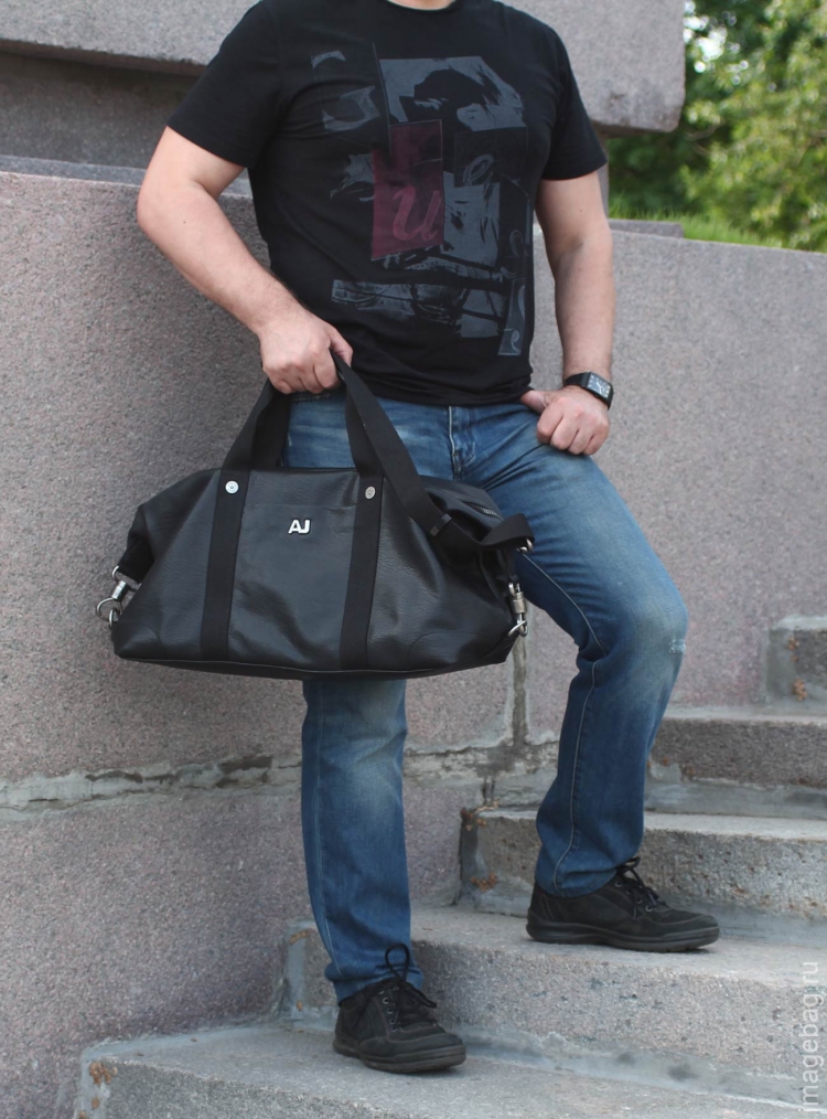 Дорожная сумка кожаная Armani_078006L-348_9155.8