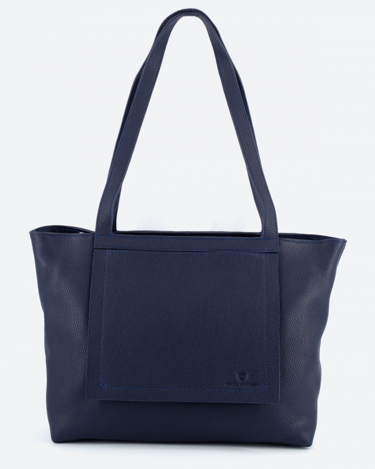 Женская сумка шоппер Paul Rayner blue Gloria 3188