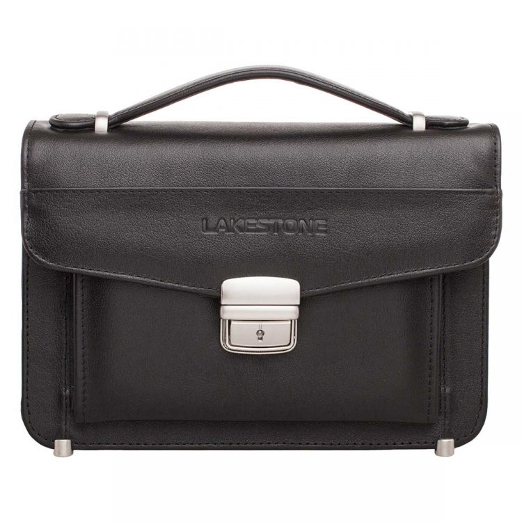 Большая барсетка мужская для документов Clark Black