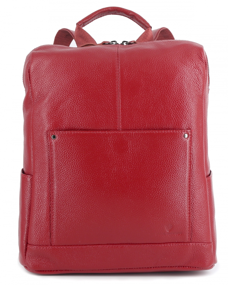 Женский рюкзак городской красный Paul Rayner red 1071