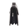Барсетка мужская из кожи под рептилию Foxcote Black Caiman