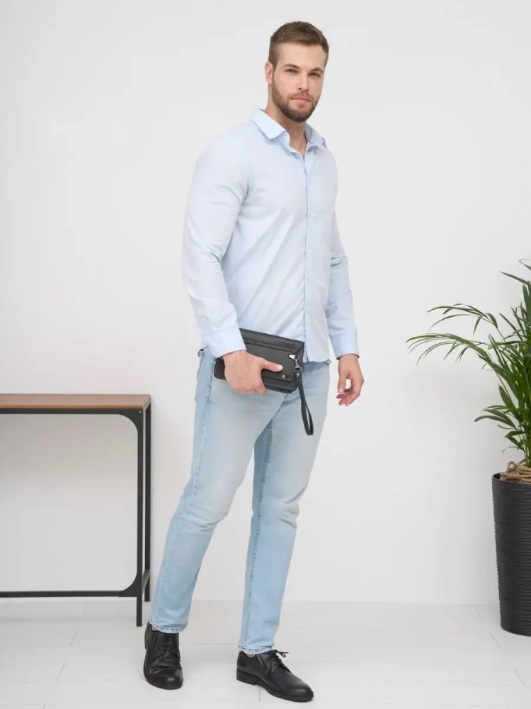 Мужской клатч кожаный Paul Rayner 1645-7