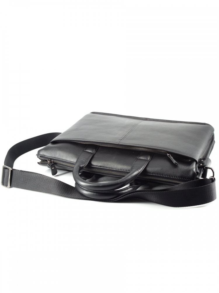 Деловая кожаная сумка Paul Rayner 0777826-1