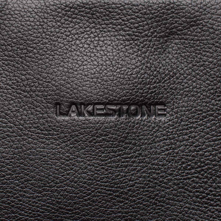 Черная кожаная папка для документов Glenwood Black