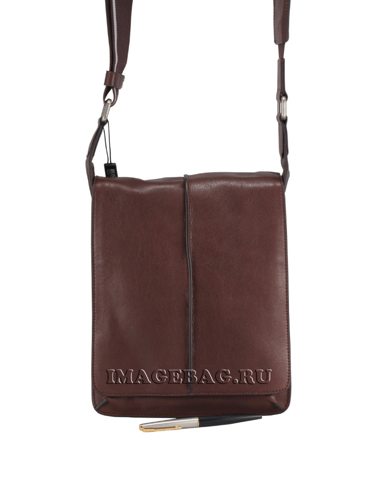 Коричневая мужская сумка Hugo Boss 6055-9-47-1 i.