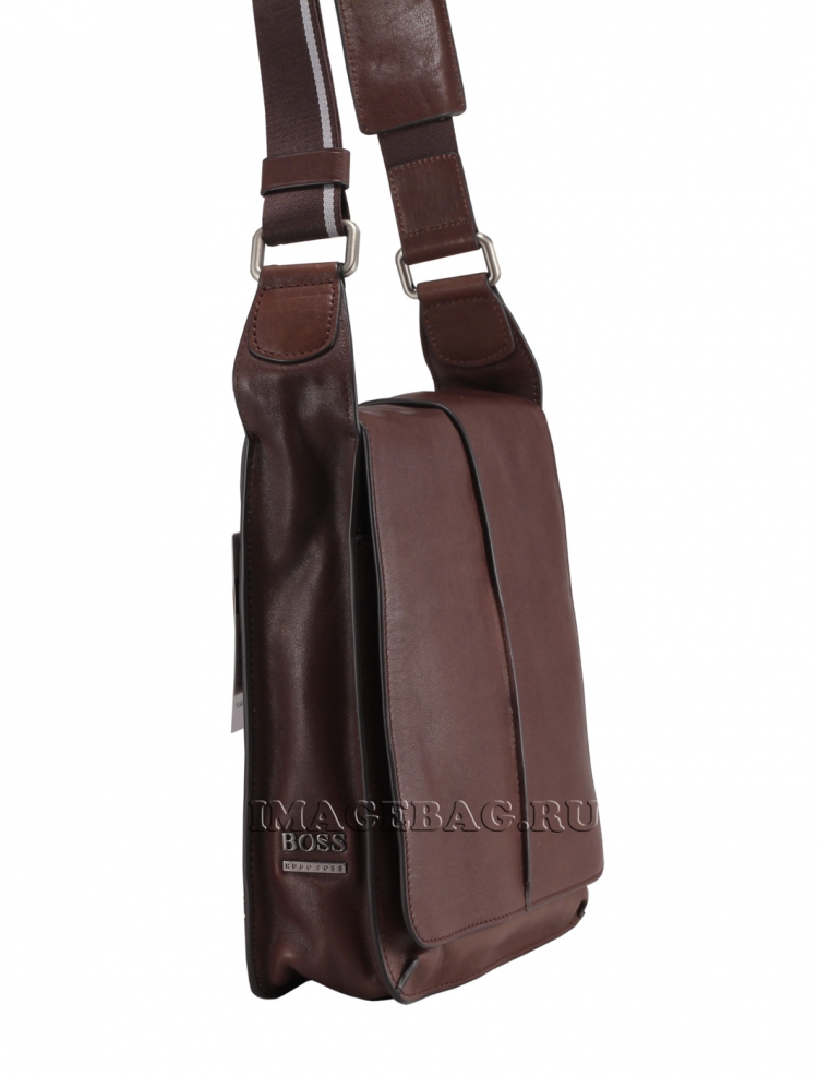 Коричневая мужская сумка Hugo Boss 6055-9-47-1.1