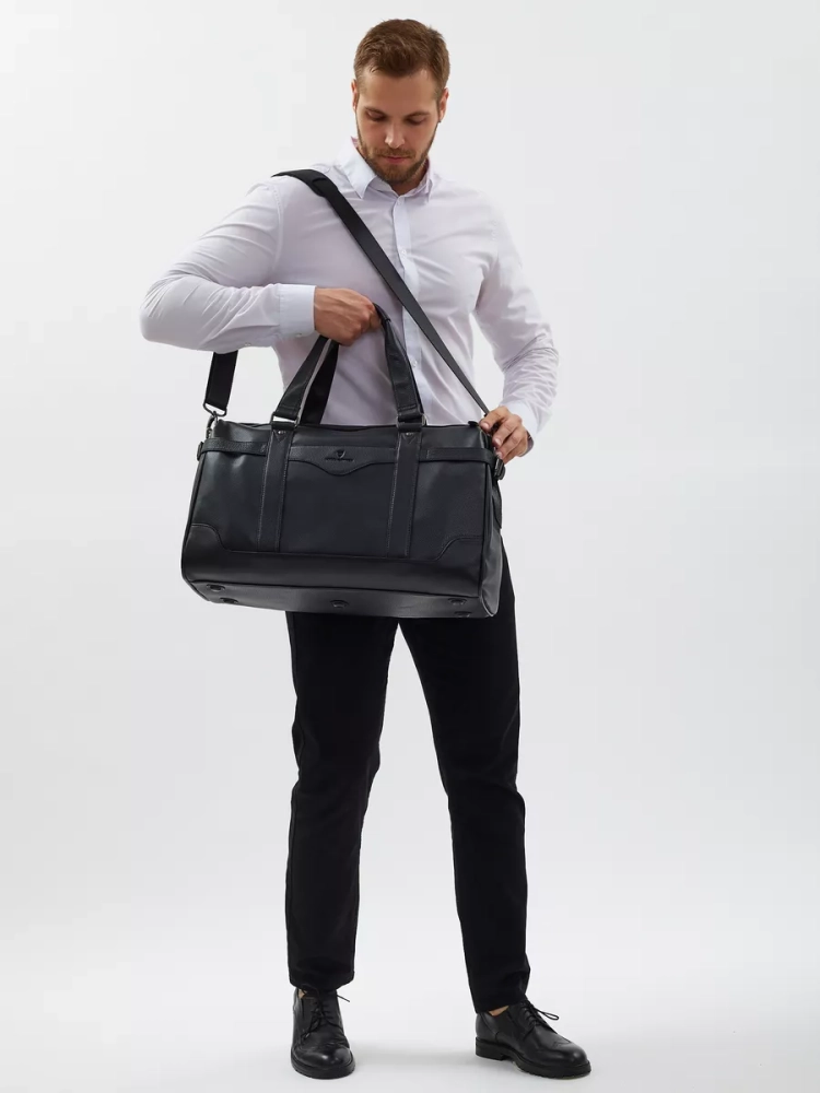 Мужская дорожная сумка из натуральной кожи Paul Rayner 0047832-1