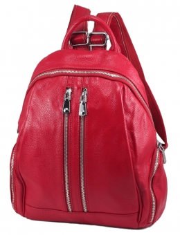 Рюкзак женский городской красный Paul Rayner Candy red