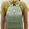 Рюкзак женский кожаный Paul Rayner фисташковый 1031