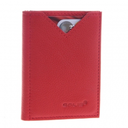 Визитница кожаная Galib 1M001R-1-RED