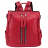 Женский рюкзак кожаный P.R. Grace red_8171