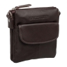 Маленькая мужская сумка коричневая Osborne Brown