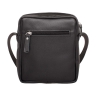 Компактная мужская сумка на плечо Parker Black