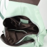 Рюкзак женский кожаный Paul Rayner мятный 1031