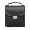 Небольшой мужской кожаный портфель Bishop Black
