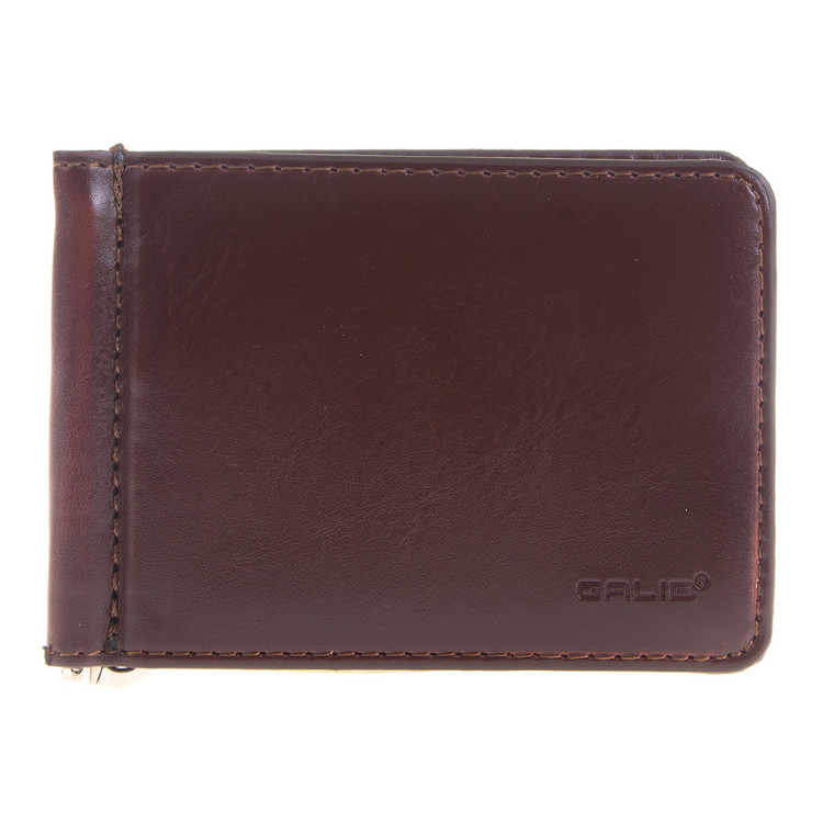 Зажим для денег GALIB M135-Б2B brown