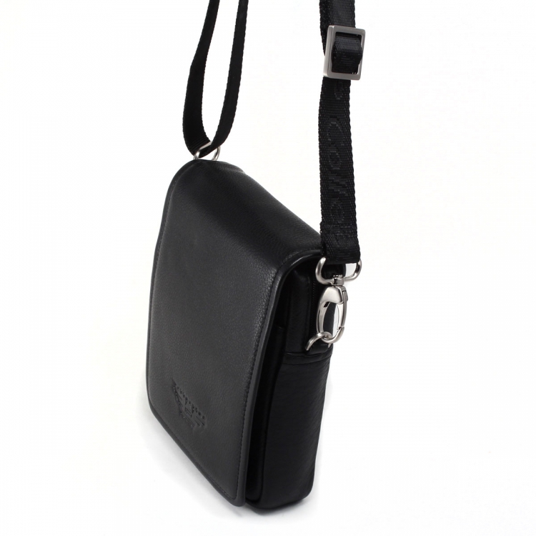 Черная мужская поясная сумка IP Collection 3629