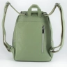 Женский кожаный городской рюкзак PR фисташковый 1029