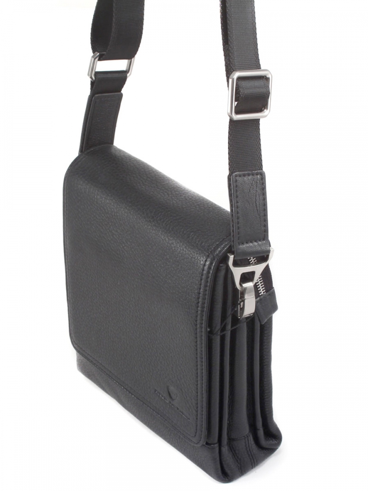 Мужская сумка-планшет черная Paul Rayner 00312081-1