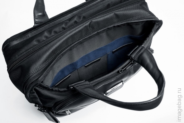 ALPHA X01 black Деловая сумка для документов черная-8