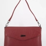 Клатч женский кожаный красный 8819