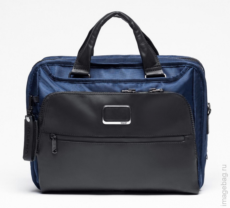 Деловая сумка для документов ALPHA X01 blue