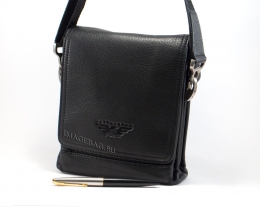 Кожаный мужской планшет через плечо IP Collection 9010-4 