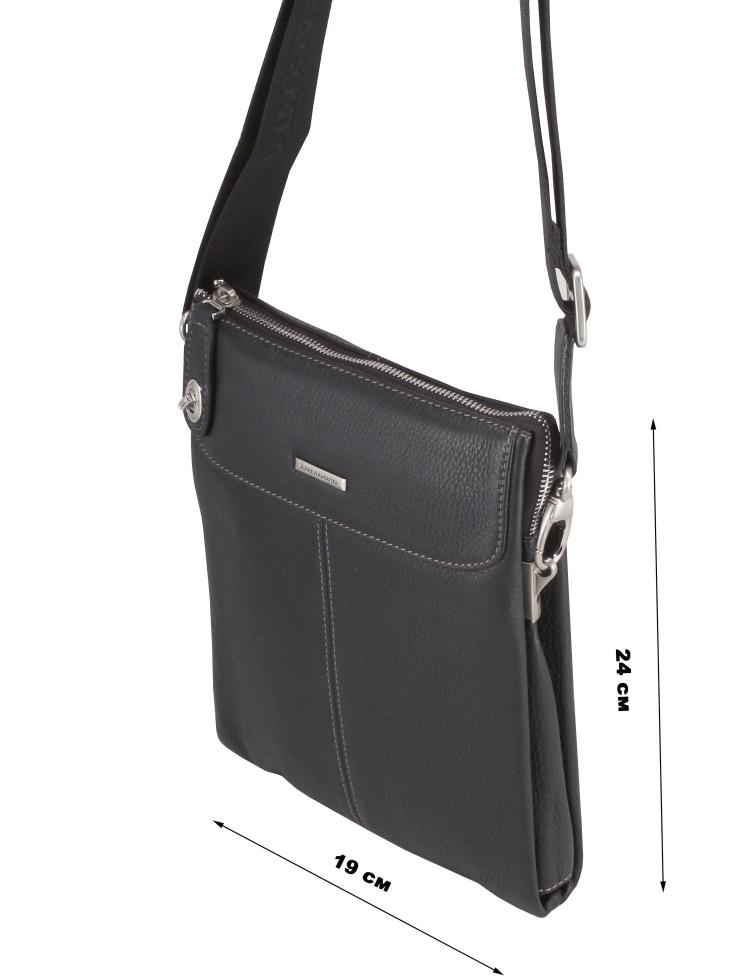 Кожаная мужская сумка на плечо Anre Aragosta 0142-21 _4287.1