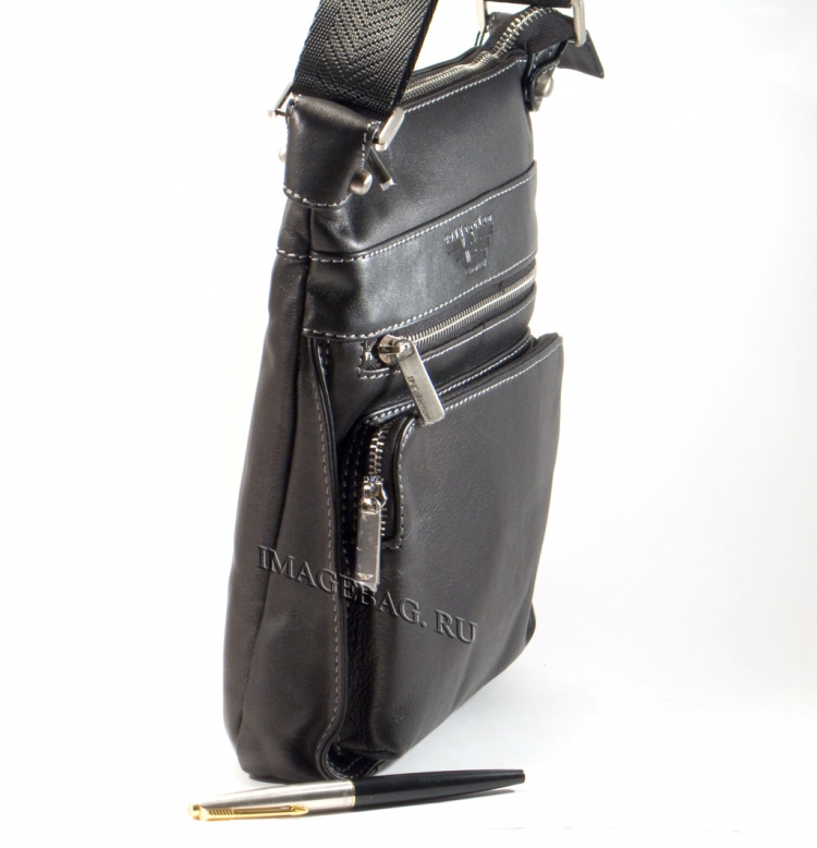 Компактная кожаная сумка IP Collection 1260-4.2